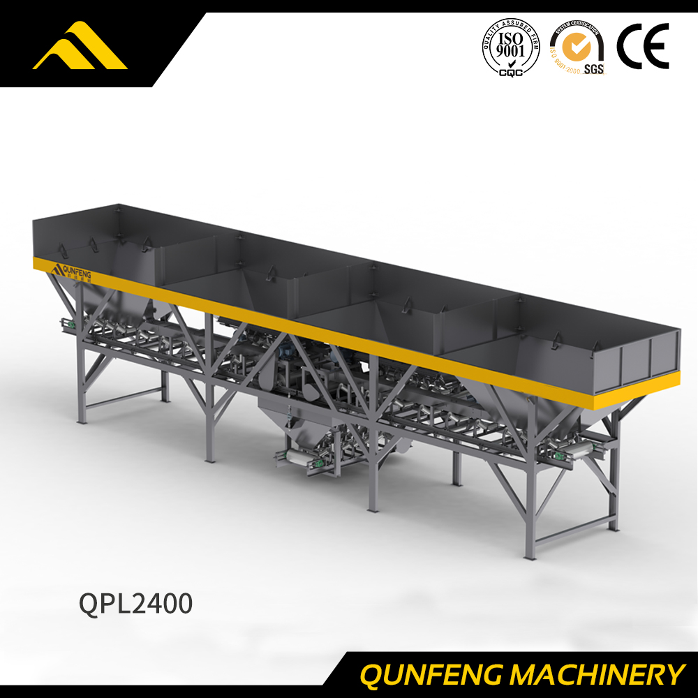 Máquina dosadora de concreto QPL2400
