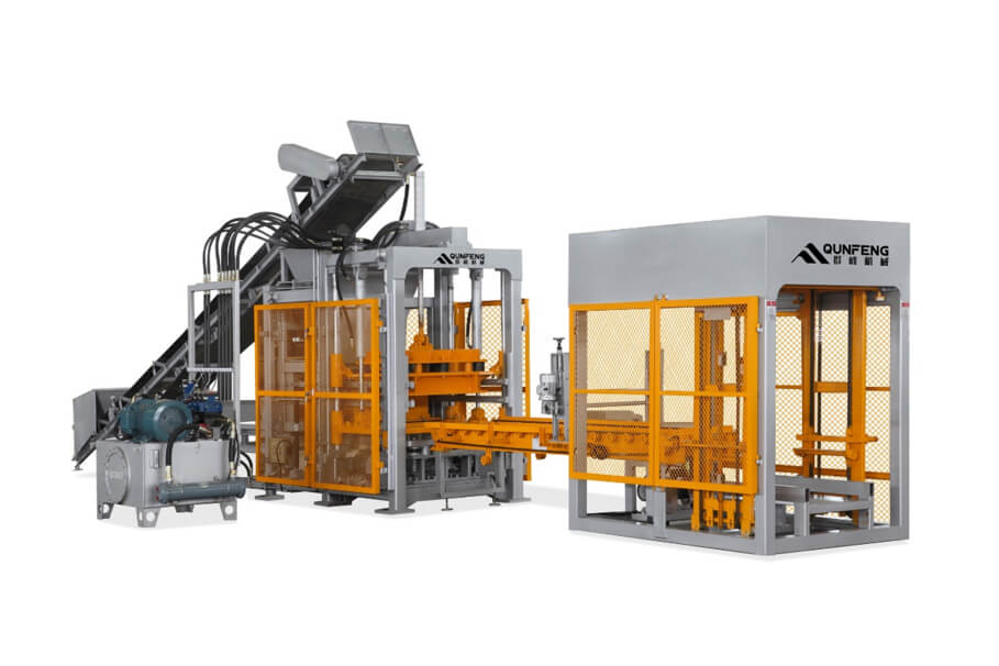 Máquina automática econômica para fabricação de blocos (QF700)