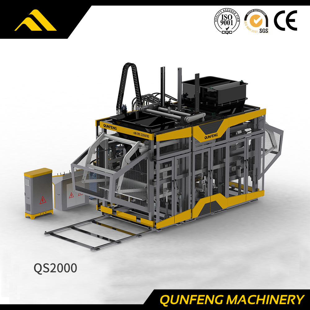 Máquina de fabricação de blocos supersônicos da China (QS2000)