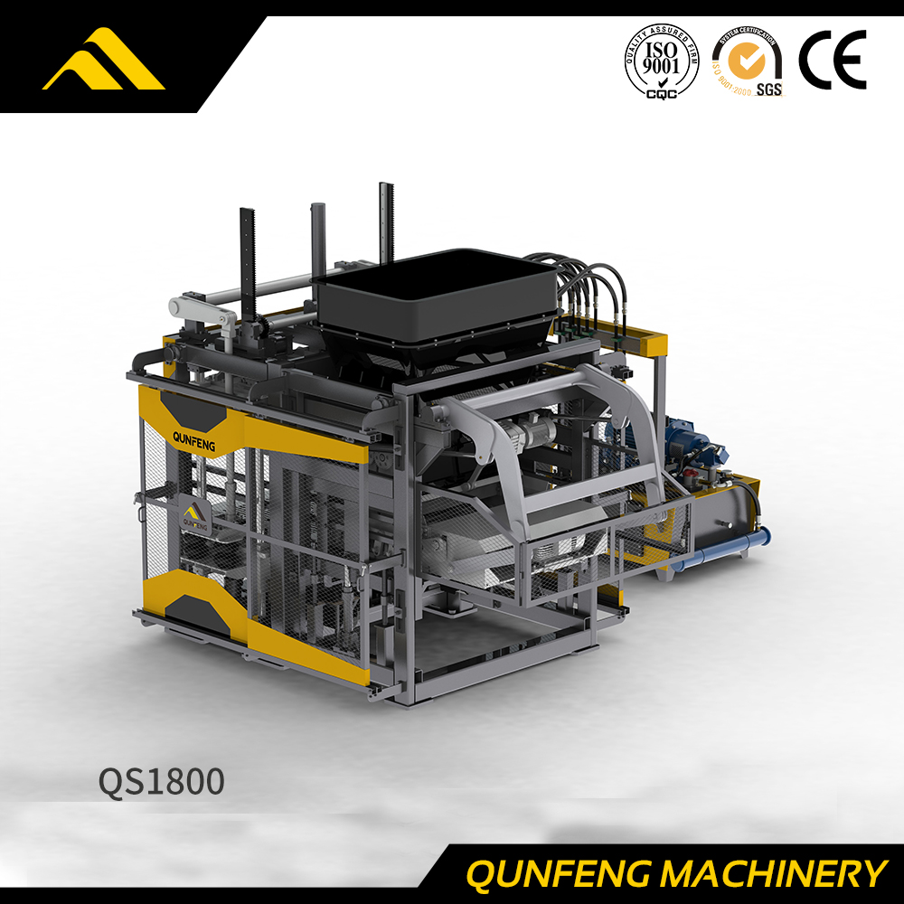 'Supersonic' Series Servo Vibration Brick Machine Manufacturer (QS1800)